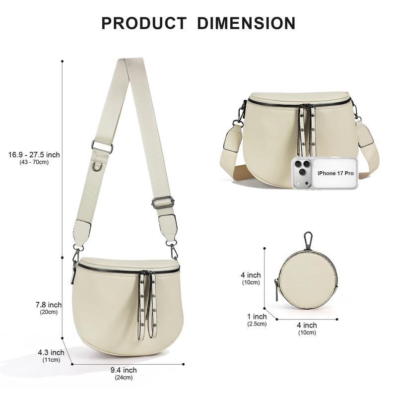 🍂2026 Flash Sale👜 Large Fanny Pack Crossbody Sling Bags