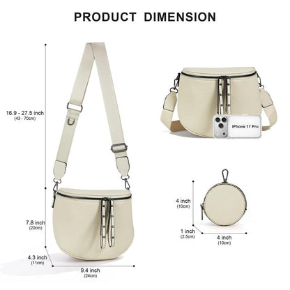 🍂2026 Flash Sale👜 Large Fanny Pack Crossbody Sling Bags