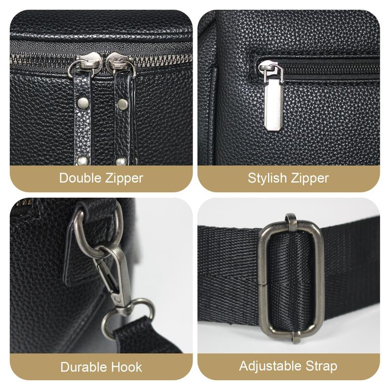 🍂2026 Flash Sale👜 Large Fanny Pack Crossbody Sling Bags